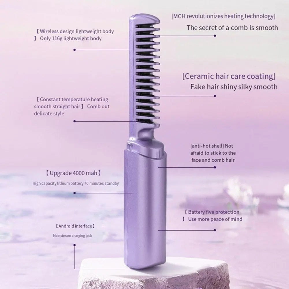 Amoryze™ Cordless Heating Hair Straightener